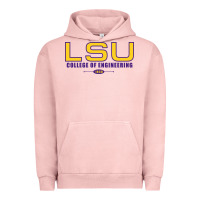 Pigment Salmon lsu college of engineering  1890 Urban Hoodie - linhVisuals
