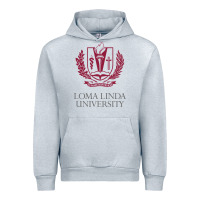 Heather Grey education of loma linda Urban Hoodie - linhVisuals