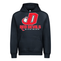 Navy red de dickinson college vectorized Urban Hoodie - linhVisuals
