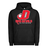 Pigment Black red de dickinson college vectorized Urban Hoodie - linhVisuals