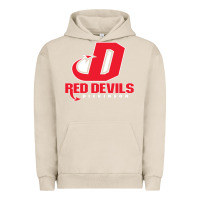 Pigment French Oak red de dickinson college vectorized Urban Hoodie - linhVisuals