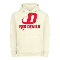 Pigment Pistachio red de dickinson college vectorized Urban Hoodie - linhVisuals
