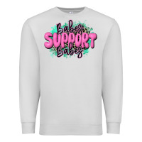 Dove Grey babes support babes Premium Sweatshirt - JahusDesignShop