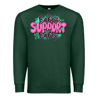 Sports Green babes support babes Premium Sweatshirt - JahusDesignShop