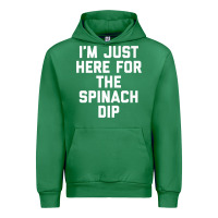Emerald foodie appetizer i'm just here for the spinach dip premium t shirt Urban Hoodie - linhVisuals