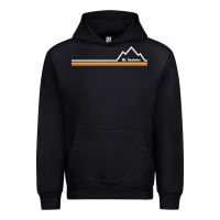 Black mt. bachelor   mount bachelor Urban Hoodie - linhVisuals
