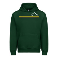 Forest Green mt. bachelor   mount bachelor Urban Hoodie - linhVisuals