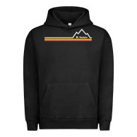 Pigment Black mt. bachelor   mount bachelor Urban Hoodie - linhVisuals