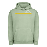 Pigment Oil Green mt. bachelor   mount bachelor Urban Hoodie - linhVisuals