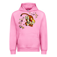 Fuchsia Pink calvin Urban Hoodie - linhVisuals