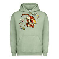 Pigment Oil Green calvin Urban Hoodie - linhVisuals