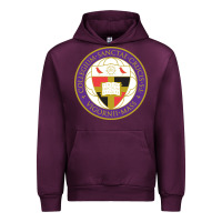 Mauve Wine college of the holy cross Urban Hoodie - linhVisuals