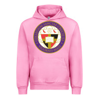Fuchsia Pink college of the holy cross Urban Hoodie - linhVisuals