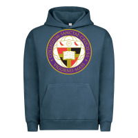 Pigment Midnight Navy college of the holy cross Urban Hoodie - linhVisuals