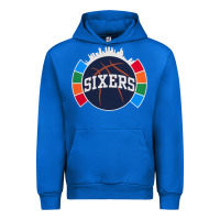 Cobalt sixers basketball Urban Hoodie - linhVisuals