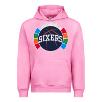 Fuchsia Pink sixers basketball Urban Hoodie - linhVisuals