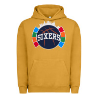 Pigment Peanut Butter sixers basketball Urban Hoodie - linhVisuals