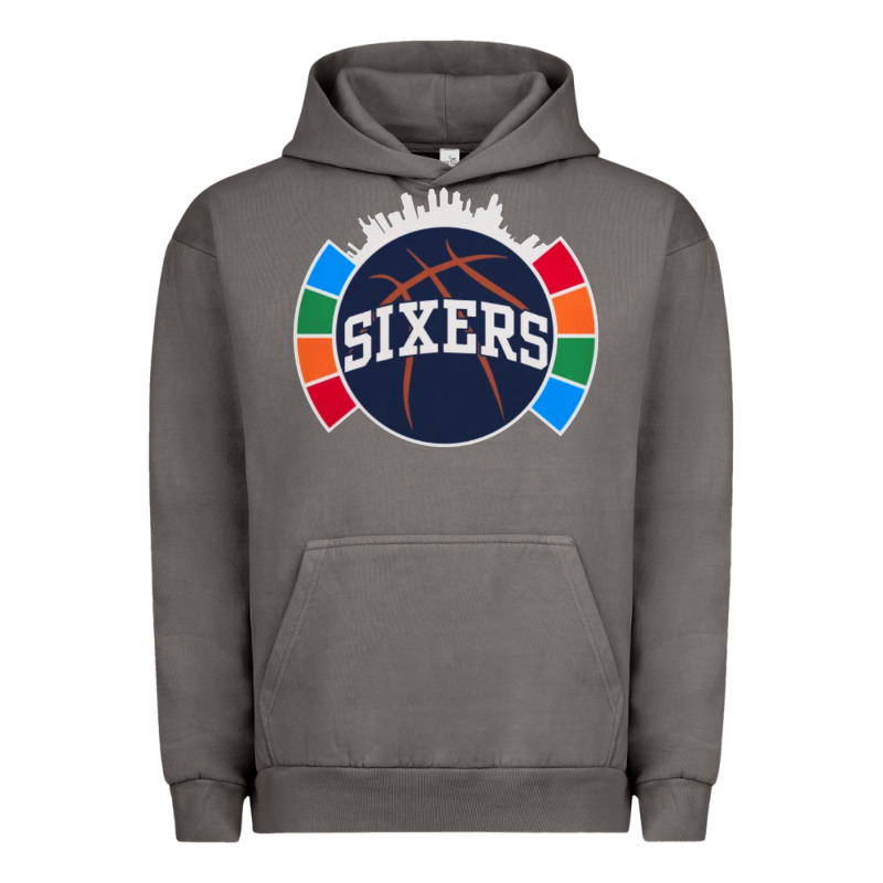 Sixers Basketball Urban Hoodie by linhVisuals | Teevron