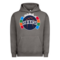 Pigment Tornado sixers basketball Urban Hoodie - linhVisuals