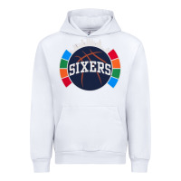 White sixers basketball Urban Hoodie - linhVisuals