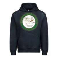 Navy george mason university Urban Hoodie - linhVisuals