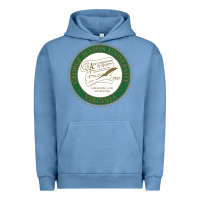 Pigment Pebble Blue george mason university Urban Hoodie - linhVisuals