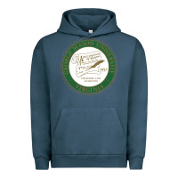 Pigment Midnight Navy george mason university Urban Hoodie - linhVisuals