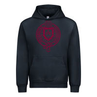 Navy f0rdham university Urban Hoodie - linhVisuals