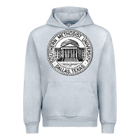 Heather Grey southern methodist university Urban Hoodie - linhVisuals