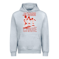 Heather Grey ja'marr chase Urban Hoodie - linhVisuals