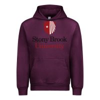 Mauve Wine stony brook university Urban Hoodie - linhVisuals