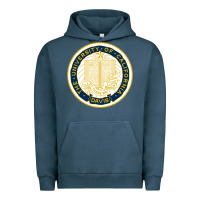 Pigment Midnight Navy university of california, davis Urban Hoodie - linhVisuals