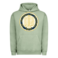 Pigment Oil Green university of california, davis Urban Hoodie - linhVisuals
