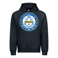 Navy university of pittsburgh Urban Hoodie - linhVisuals