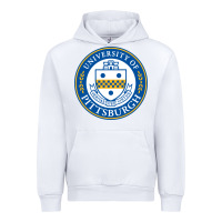 White university of pittsburgh Urban Hoodie - linhVisuals