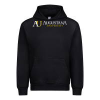 Black AU, Augustana University, apparel Urban Hoodie - linhVisuals
