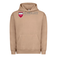 Pigment Burro albright college vectorized Urban Hoodie - linhVisuals