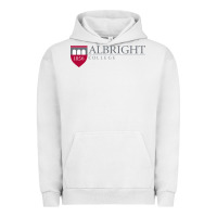Pigment Lunar Rock albright college vectorized Urban Hoodie - linhVisuals