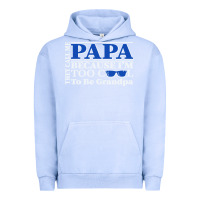 Pigment Grape Ice they call me papa because i'm too cool to be grandpa Urban Hoodie - linhVisuals