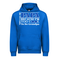 Cobalt they call me papa because i'm too cool to be grandpa Urban Hoodie - linhVisuals