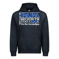 Navy they call me papa because i'm too cool to be grandpa Urban Hoodie - linhVisuals