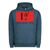 Pigment Midnight Navy fiorello h. laguardia high school of music Urban Hoodie - linhVisuals
