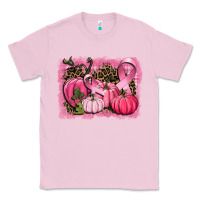 Bubblegum Pink cancer pumpkins Classic Tee - CowGirlArtShop