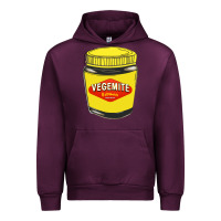 Mauve Wine vegemite Urban Hoodie - linhVisuals