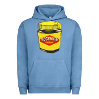 Pigment Pebble Blue vegemite Urban Hoodie - linhVisuals