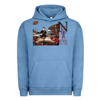 Pigment Pebble Blue neil peart r.i.p Urban Hoodie - linhVisuals
