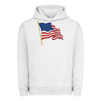 Pigment Lunar Rock American flag Urban Hoodie - linhVisuals