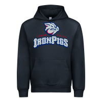 Navy lehigh valley ironpigs Urban Hoodie - linhVisuals