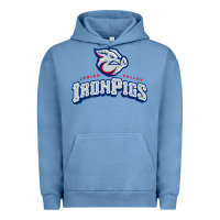 Pigment Pebble Blue lehigh valley ironpigs Urban Hoodie - linhVisuals
