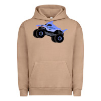 Pigment Burro Monster Truck Megalodon Urban Hoodie - linhVisuals
